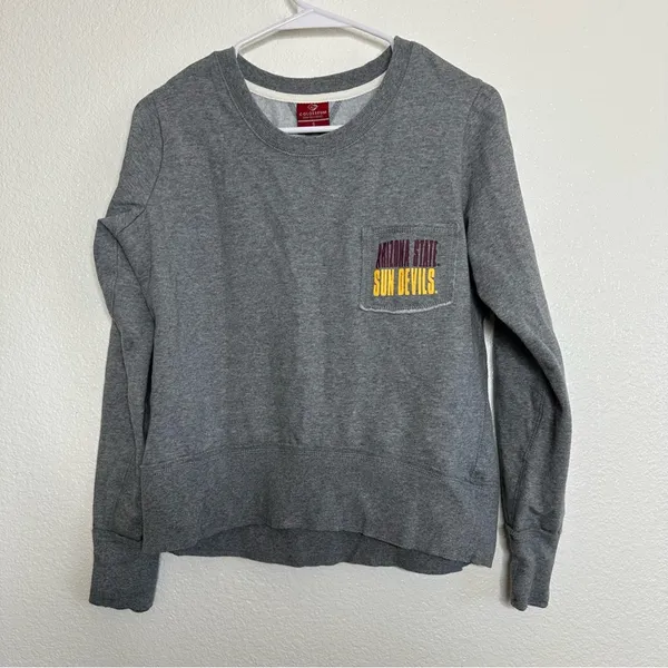 Colosseum Arizona State Sun‎ Devils Crewneck Long Sleeve pullover Small - Image 2