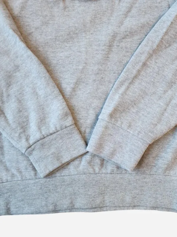 U.S. Polo Assn. light grey quarter zip sweatshirt - size medium - Image 3