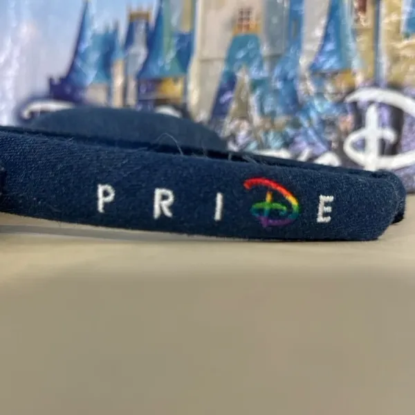 Disney parks rainbow denim pride Minnie move ears - Image 3