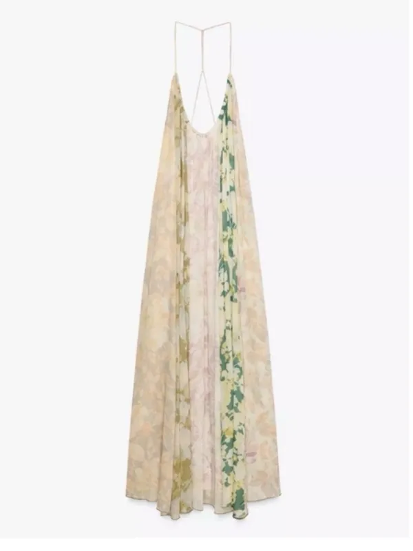 Zara Patchwork Maxi dress - Image 3