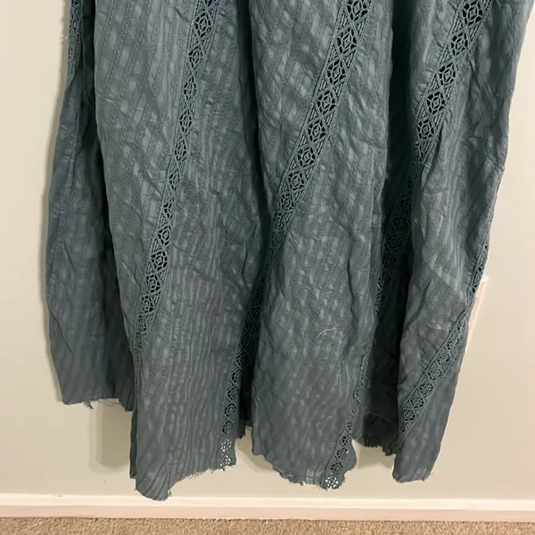 Free People Cotton Lace One Shoulder Long Dress Size XS NWOT - Image 5