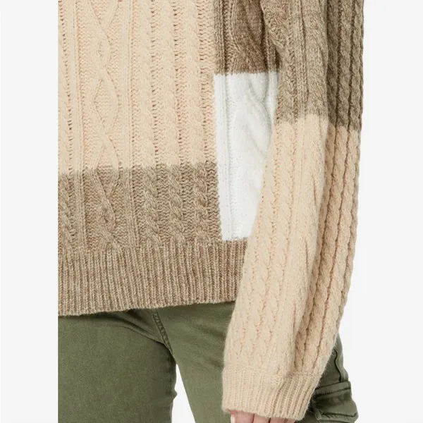 New! En‎ Saison Baylor Cable Knit Balloon Sleeve Sweater Sz Medium $110 - Image 3