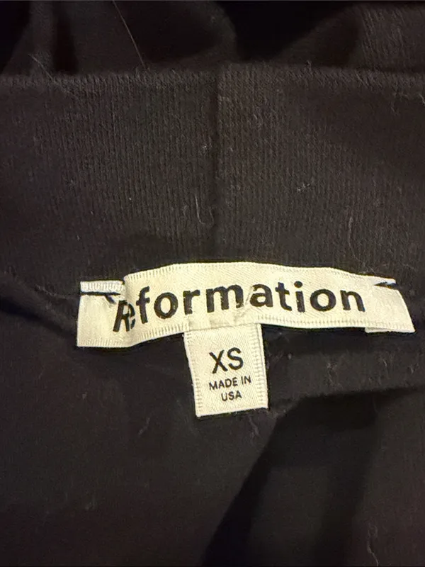 Reformation Lindy Knit Top in black size extra small - Image 6