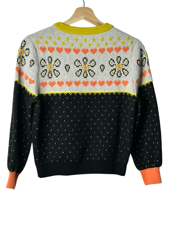 kate spade new york Embroidered Fair Isle Sweater - Image 4