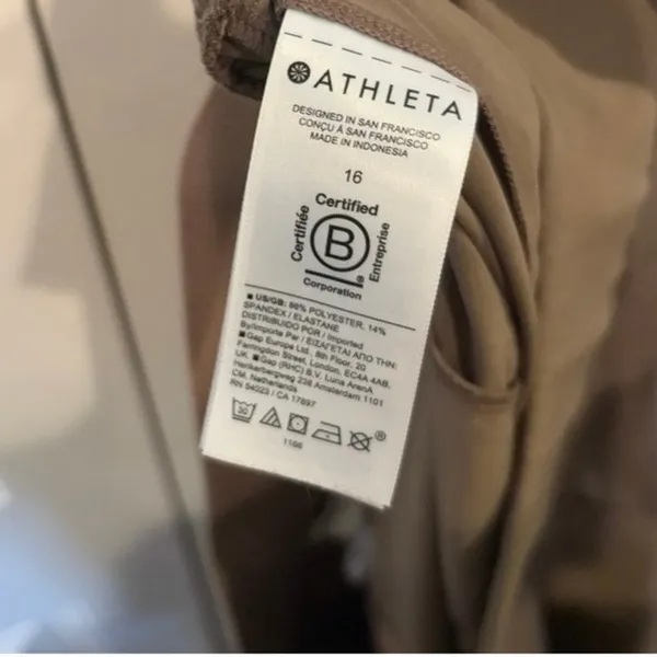 Athleta Brown Pull On Panta‎ SIze 16 - Image 7
