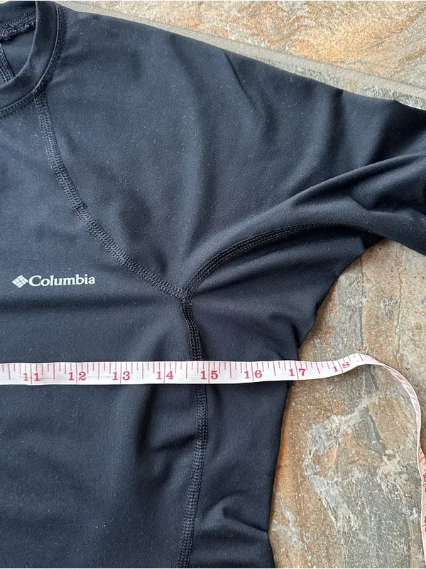 Columbia Omni-Wick Black Long Sleeve Base Layer Shirt Crew Neck Women’s Medium M - Image 7