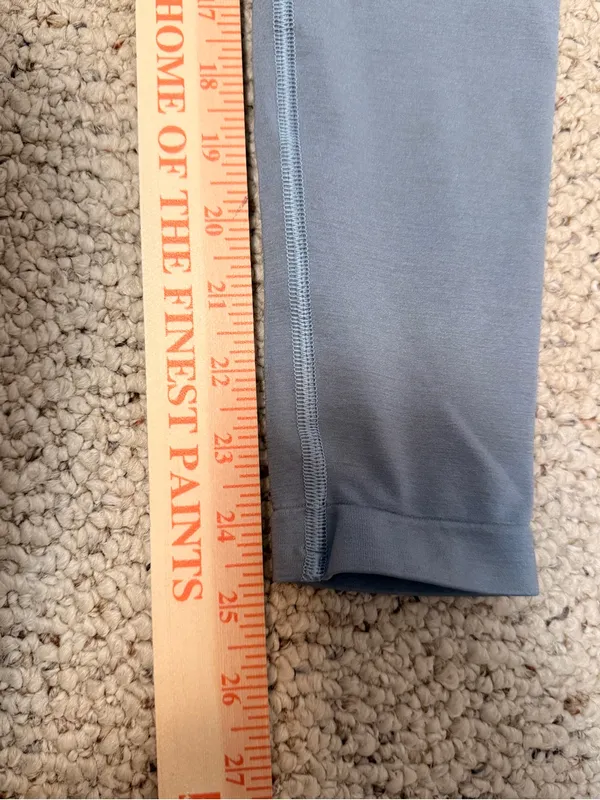 Alphalete Amplify‎ Leggings Small Blue Gray High Rise Scrunch Seamless - Image 6
