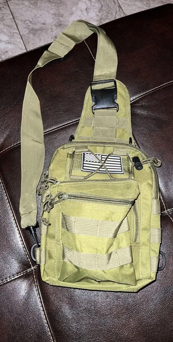 Hunter Army Carry Sling Bag. - Image 5