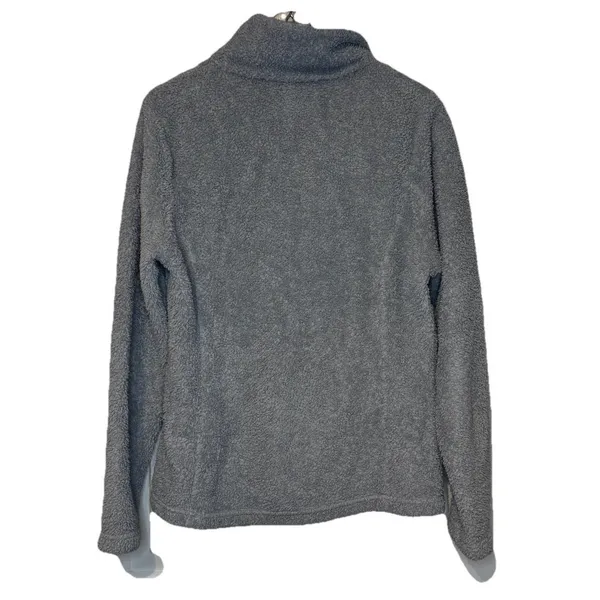 Patagonia Women's‎ Sweater Los Gastos 1/4 Zip Fleece Pullover Heather Gray Small - Image 7