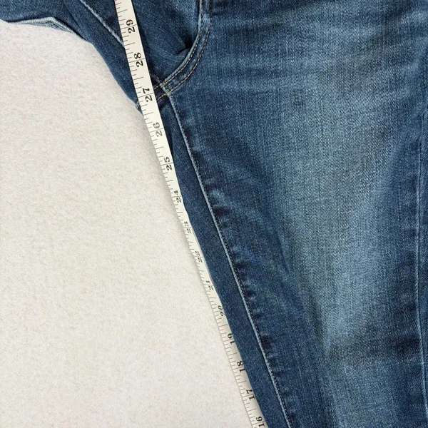 Buckle Black Fit No. 75 Ankle Skinny Jeans Women's 25 Blue Mid Rise Stretch EUC - Image 6