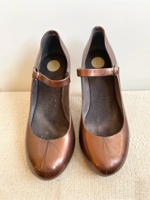 Melissa Shoes Mary Jane Womens Size 6 Brown Copper - Image 4