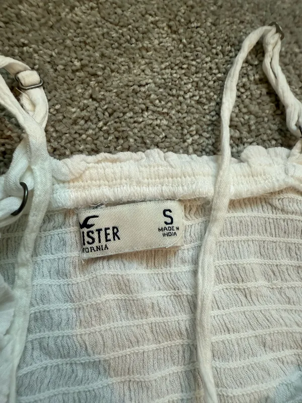Hollister White Tank Top - Image 2