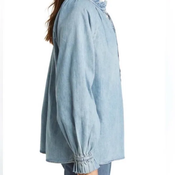 Citizens Of Humanity Light Blue Denim Tunic - Image 4