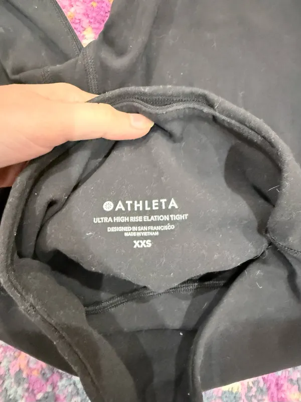 Athleta Black High-Waist Leggings - Image 3