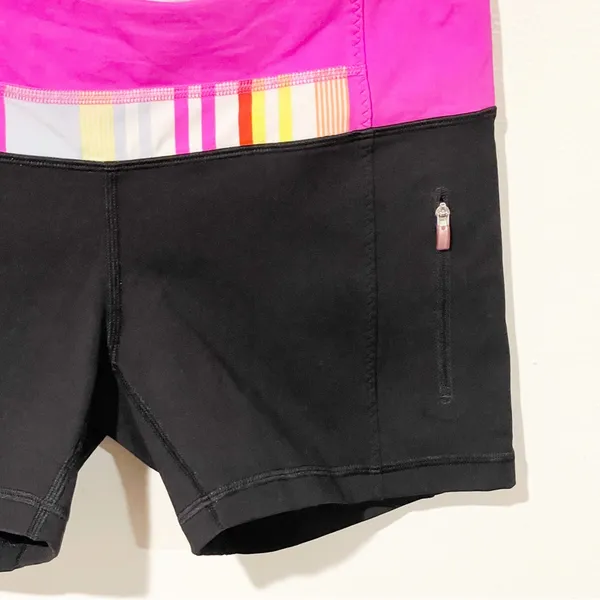 Lululemon Size 10‎ Black Fast Track Shorts Pull on Athletic Workout - Image 2