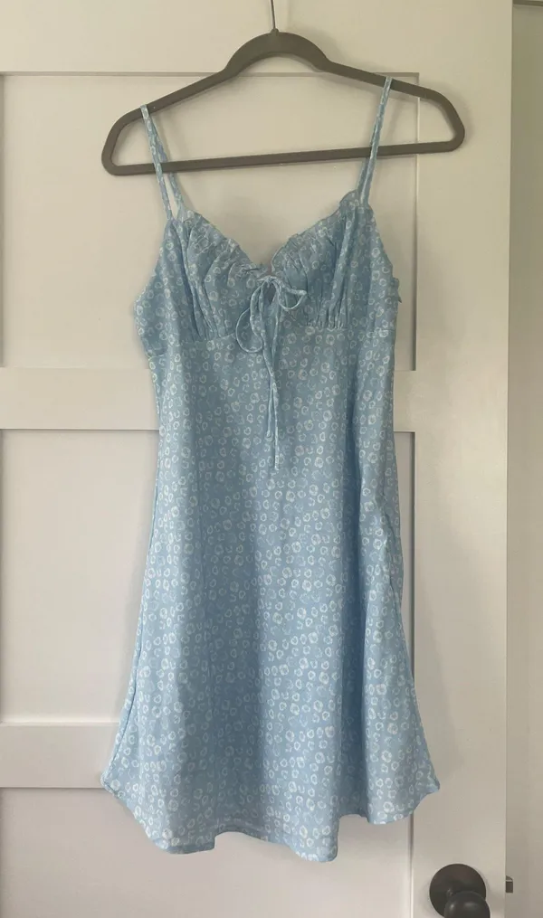 Hello Molly Blue Dress - Image 3