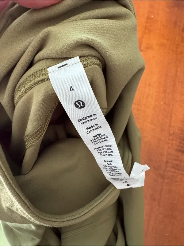 Lululemon Groove High-Rise Flare Pants size 4 NWT Bronze Green - Image 7