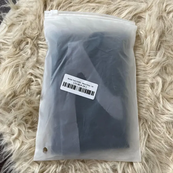 NWT Nurse Yard CORE Black Gray Compression Socks 3X - Image 4