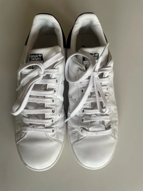 Adidas Women’s Stan Smith White Sneaker Size US8 - Image 6
