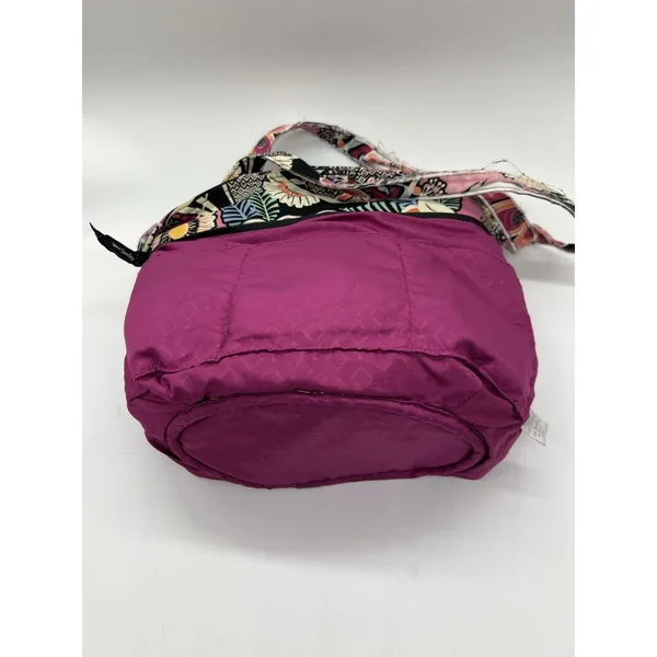 Vera Bradley Shoulder Bag Womens Medium Multicolor Quilted Floral Zip Pockets - Image 11