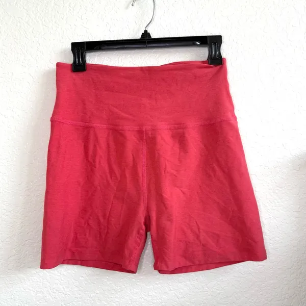 Beyond Yoga Spacedye Keep Pace 3" Short Coral Bike Shorts Size XL High Waist - Image 3