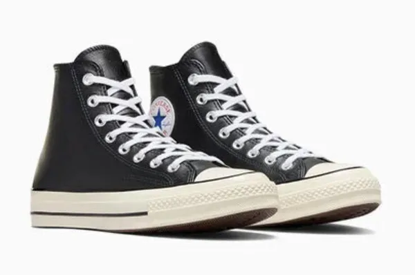 Converse Chuck 70 Leather High-Top Sneakers - Image 2