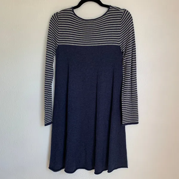 5/$25 NWT Artisan NY Navy Striped‎ Knit Dress - Image 4