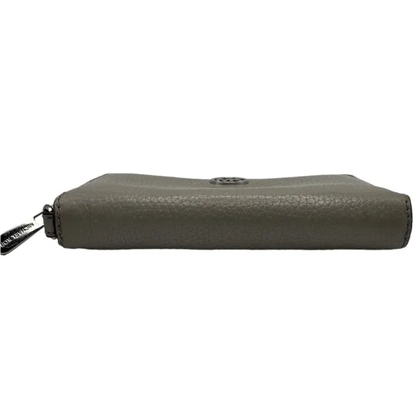 MICHAEL KORS Gray Zip Around Wallet - Image 3