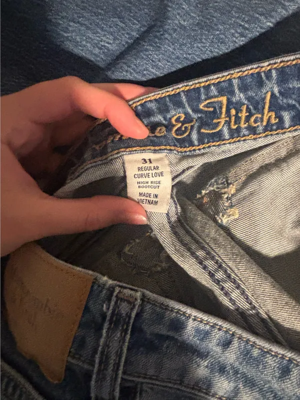 Abercrombie Jeans high rise boot cut - Image 3