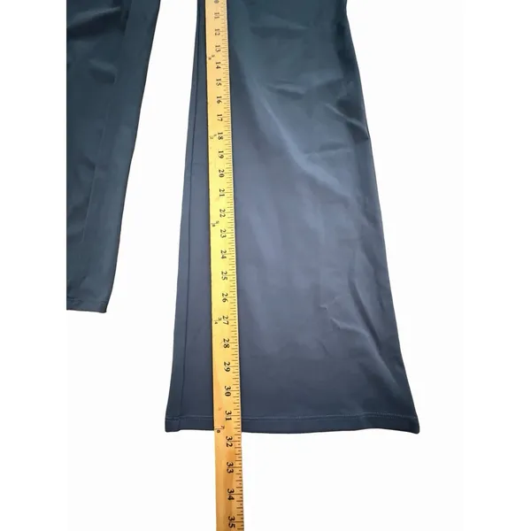 Halara Pants Medium Tall High Waisted InstantCool Quick Dry Flare Golf Blue E2-6 - Image 7