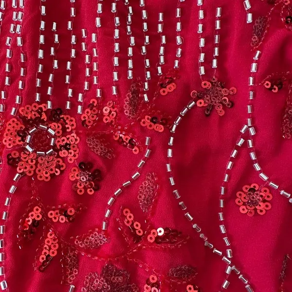 Princess Polly Telenova red sequin halter mini dress - Image 4