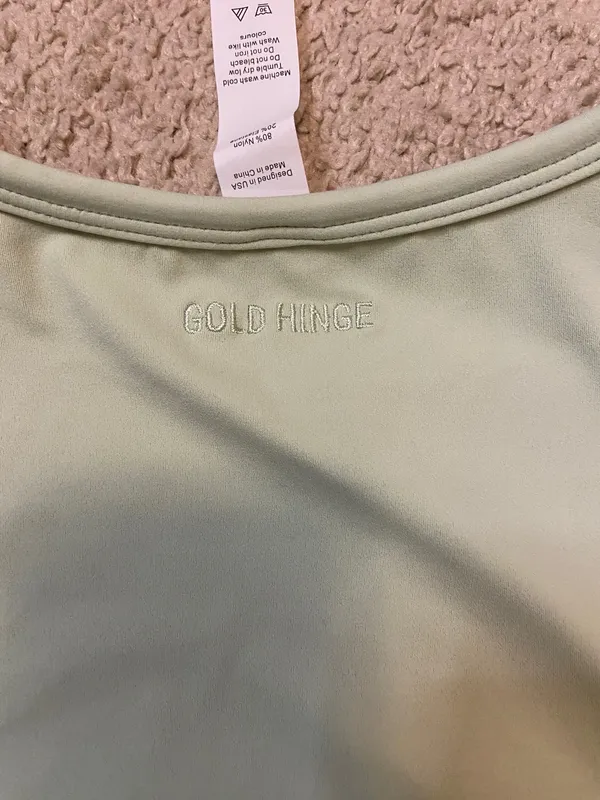 Gold Hinge Green Top - Image 5