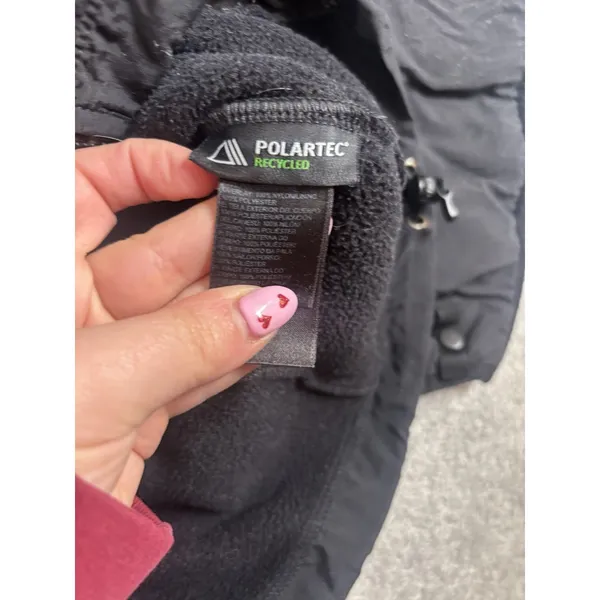 The‎ North Face Denali Jacket Womens Small Black Fleece Full Zip Polartec - Image 4