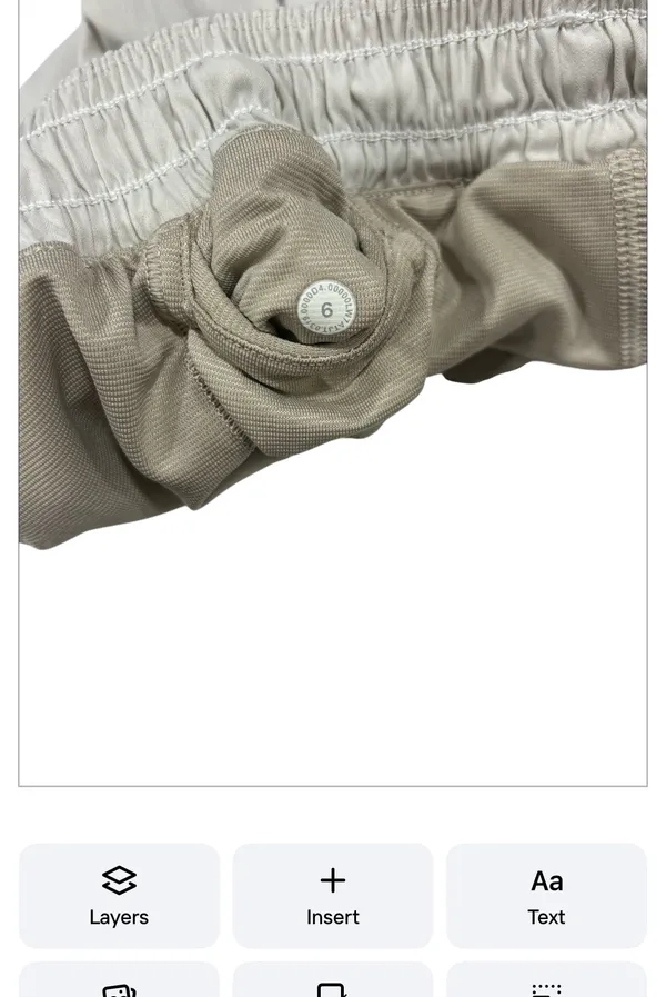 Lululemon Hotty Hot Short in color Stone (discontinued) size 6 - Image 5