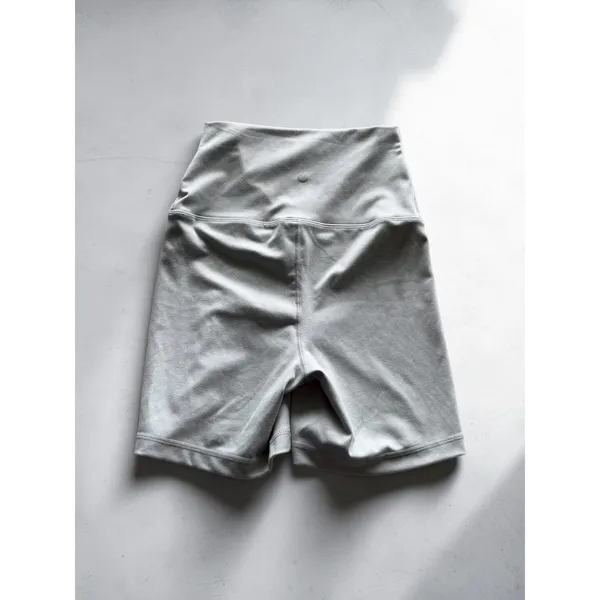 Yogalicious Lux Everyday Super Hi-Rise Shorts Gray Athleisure Biker Shorts Small - Image 2