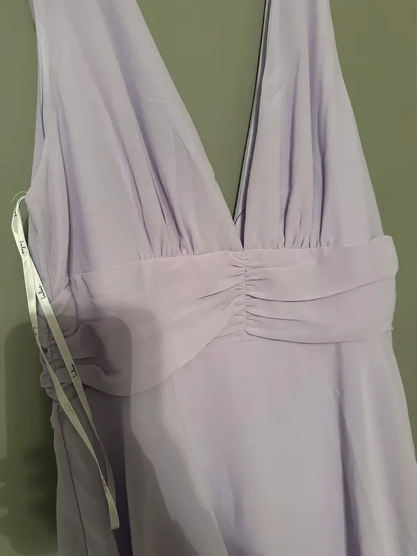 Lulus Light Purple Ruffled Dress - Image 4