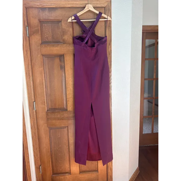 SAU LEE Eloise Bow Front Gown in Boysenberry Size 8 - Image 9