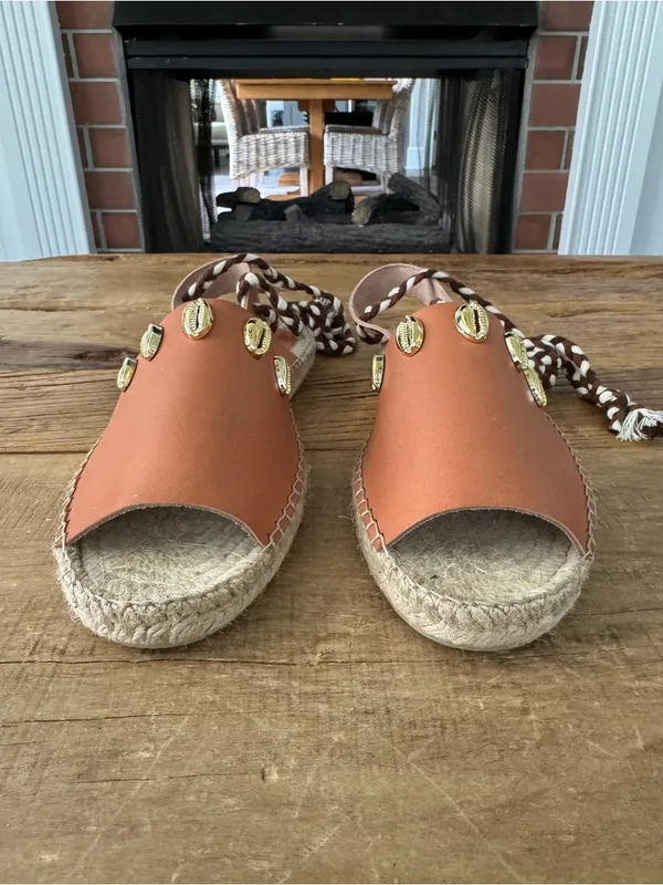 NEW Free People Wander Wrap Espadrilles ~ SOLD OUT! ~ Size 9 - Image 2