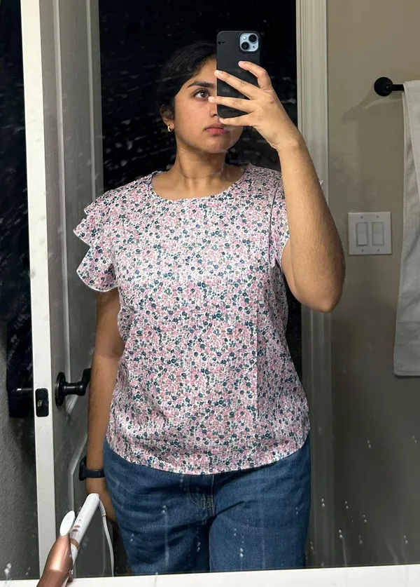 Floral Print Blouse - Image 2