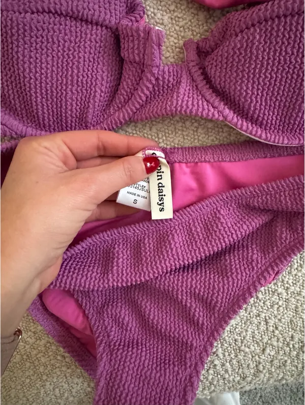 Dippin' Daisy's Pink seashore bikini set - Image 2