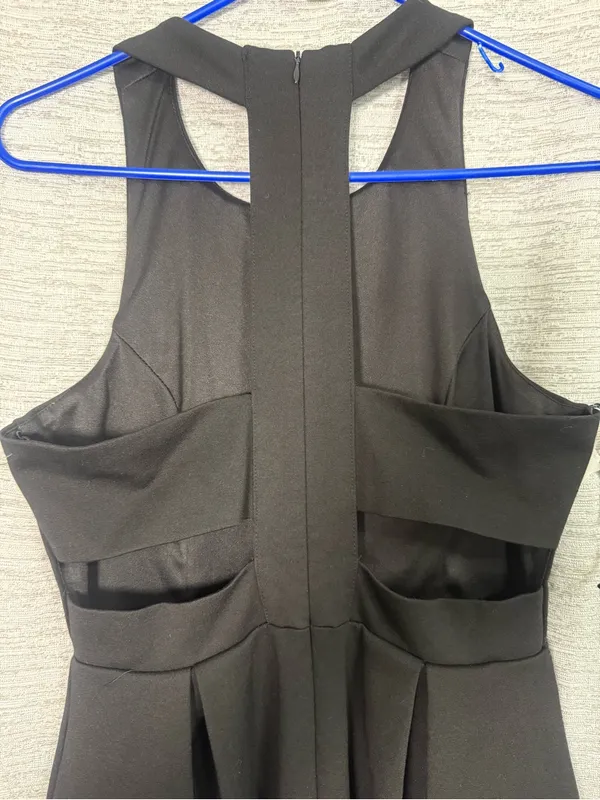 Lulu's Black Sleeveless Fit-and-Flare Mini Dress - Image 3