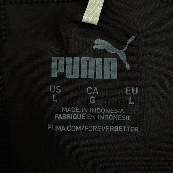 Puma Womens Black Athletic‎ Golf Tennis Skort Side Pockets Size Large L - Image 4