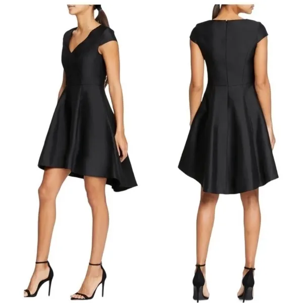 NWT Halston Heritage Cocktail Mini Dress 2 Pink Party Chic Feminine Wedding - Image 5