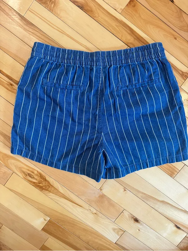 EEUC J. Crew drawstring denim shorts size small - Image 2