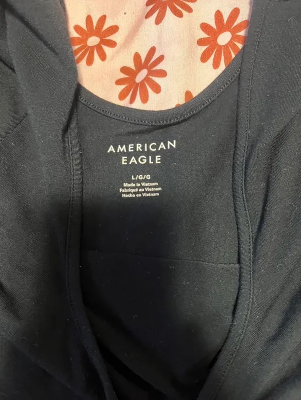 Black American Eagle Bodysuit Outfitters Women’s - Image 2