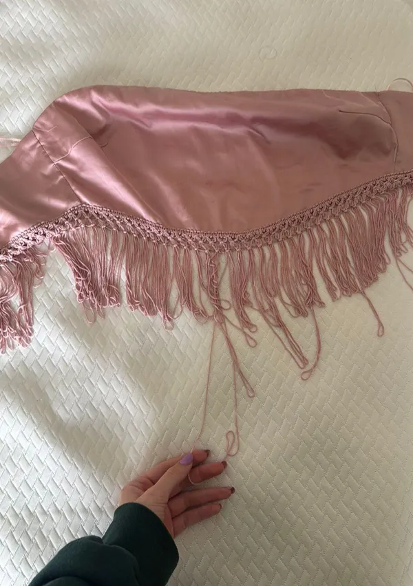 Le lis Pink Fringe Top - Image 4