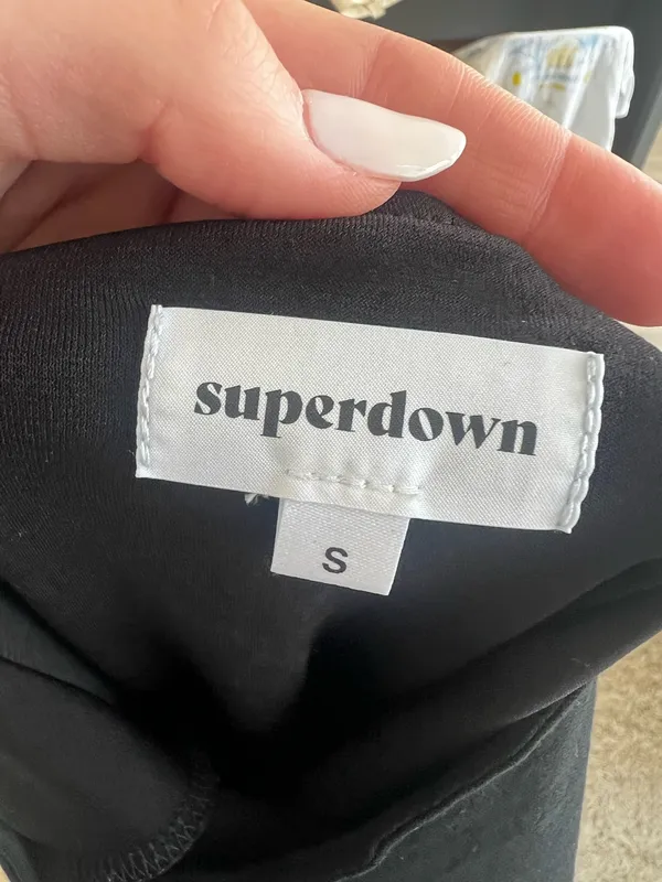 superdown Dress Mini Revolve Black - Image 6