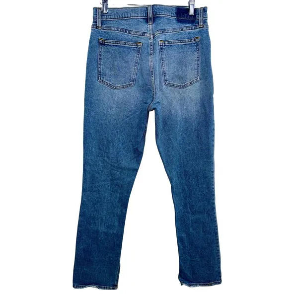Abercrombie & Fitch Skinny High Rise Blue Denim Medium Wash Jeans Womens Sz 28 6 - Image 2
