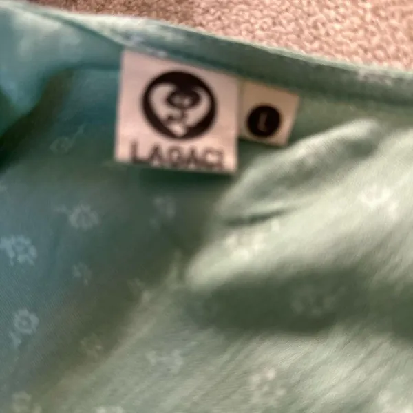 Lagaci Cute Green Dress Size L NWT - Image 4