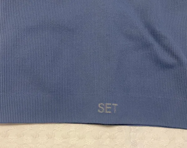Blue Workout Top - Image 2